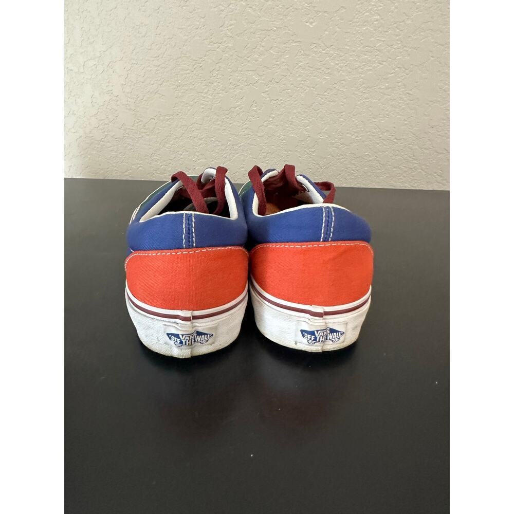 Vans Old Skool Multi Color Skater Low Top Sneaker Shoes Men 8.5 Skateboard Emo - Picture 5 of 12